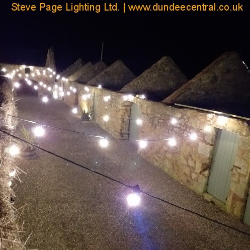 festoon lighting hire